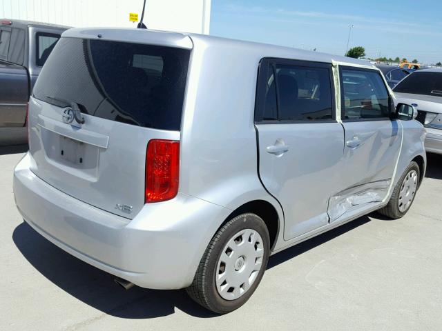 JTLKE50E591096304 - 2009 TOYOTA SCION XB ვერცხლისფერი ფოტო 4