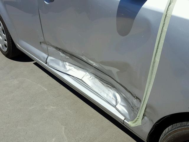 JTLKE50E591096304 - 2009 TOYOTA SCION XB ვერცხლისფერი ფოტო 9