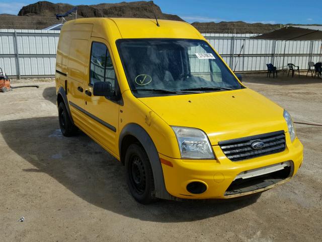 NM0LS7BN7CT120791 - 2012 FORD TRANSIT CO YELLOW photo 1