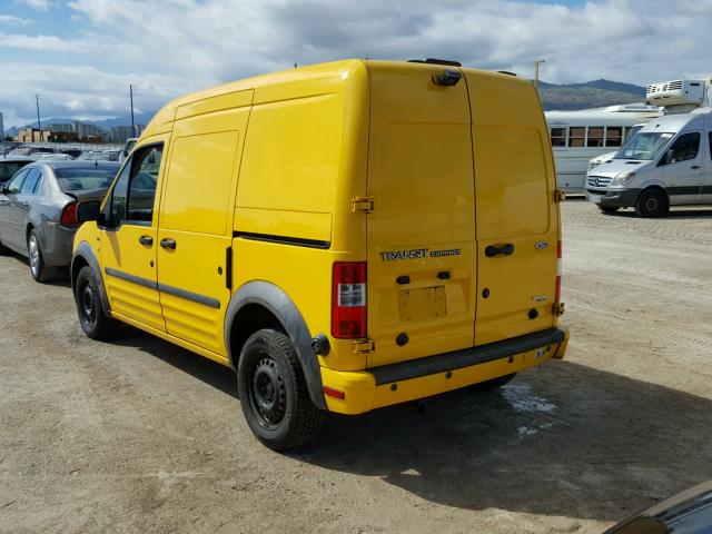 NM0LS7BN7CT120791 - 2012 FORD TRANSIT CO YELLOW photo 3