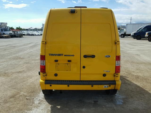 NM0LS7BN7CT120791 - 2012 FORD TRANSIT CO YELLOW photo 9