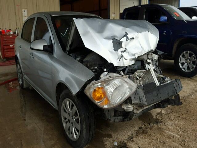 1G1AT58H697234952 - 2009 CHEVROLET COBALT LT SILVER photo 1