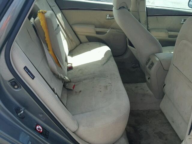 KMHFC46F87A183426 - 2007 HYUNDAI AZERA SE GRAY photo 6