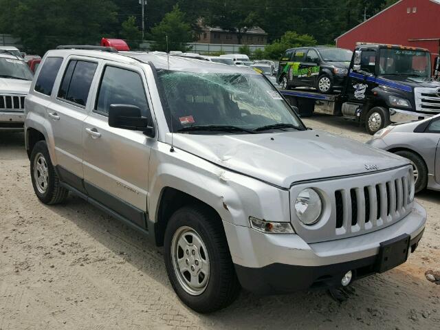 1J4NT1GA1BD263394 - 2011 JEEP PATRIOT SILVER photo 1