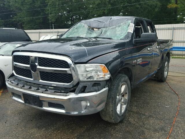 1C6RR6GT5FS559449 - 2015 RAM 1500 SLT BLACK photo 2