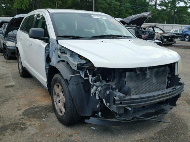 3D4GG47B79T204211 - 2009 DODGE JOURNEY SE WHITE photo 1