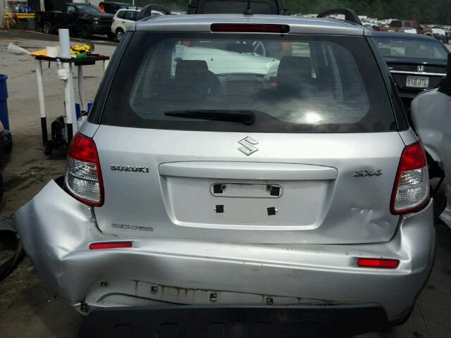 JS2YA5A33A6301324 - 2010 SUZUKI SX4 SILVER photo 9