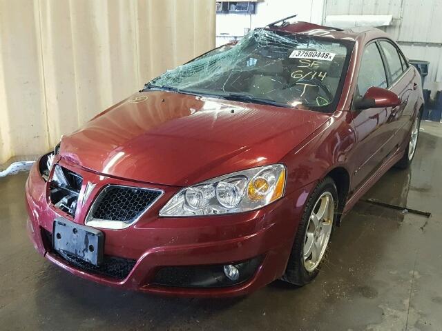 1G2ZJ57K194231685 - 2009 PONTIAC G6 MAROON photo 2