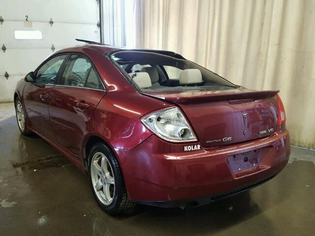 1G2ZJ57K194231685 - 2009 PONTIAC G6 MAROON photo 3