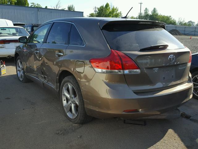 4T3BK11A99U010745 - 2009 TOYOTA VENZA BASE BROWN photo 3