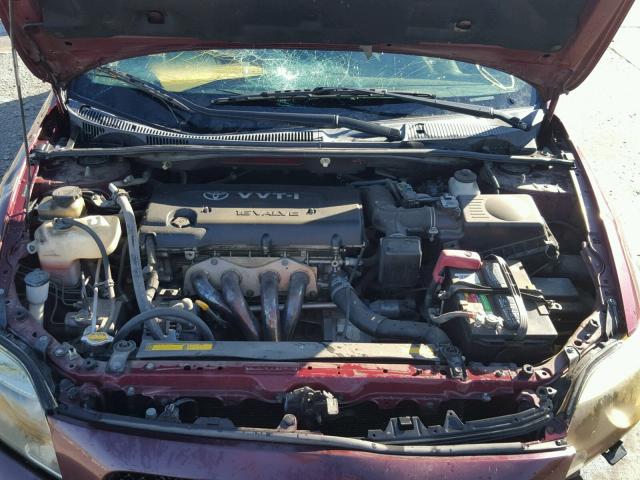 JTKDE167760120988 - 2006 TOYOTA SCION TC 红色 照片 7