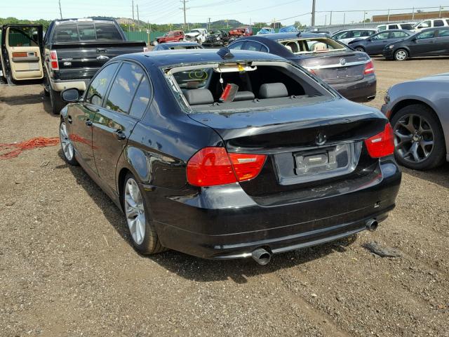 WBAPL3C57AA776147 - 2010 BMW 335 XI BLACK photo 3