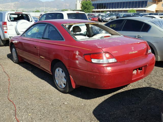2T1CF22P4XC136973 - 1999 TOYOTA CAMRY SOLA RED photo 3