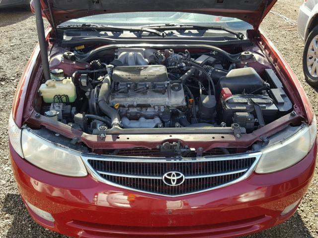 2T1CF22P4XC136973 - 1999 TOYOTA CAMRY SOLA RED photo 7