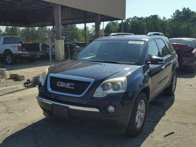 1GKEV23D99J169009 - 2009 GMC ACADIA SLT ლურჯი ფოტო 2