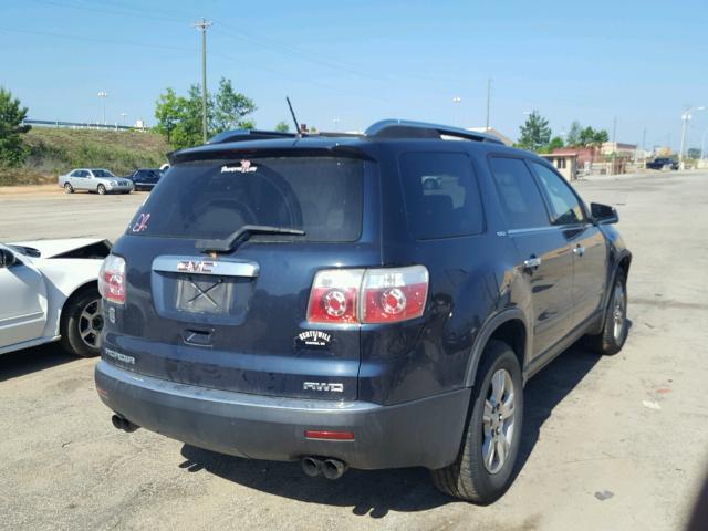 1GKEV23D99J169009 - 2009 GMC ACADIA SLT ლურჯი ფოტო 4