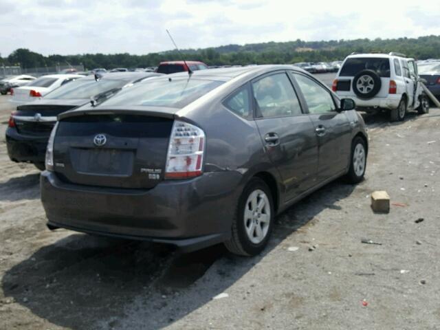 JTDKB20U883391121 - 2008 TOYOTA PRIUS GRAY photo 4