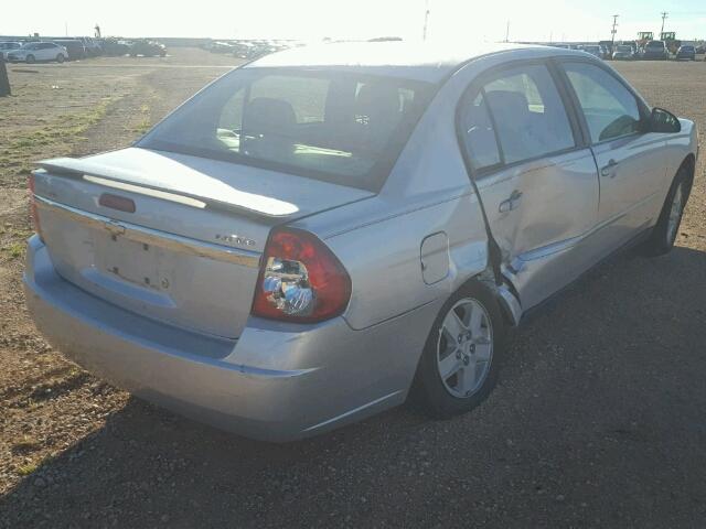 1G1ZT52825F229291 - 2005 CHEVROLET MALIBU LS SILVER photo 4