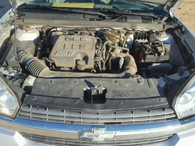 1G1ZT52825F229291 - 2005 CHEVROLET MALIBU LS SILVER photo 7