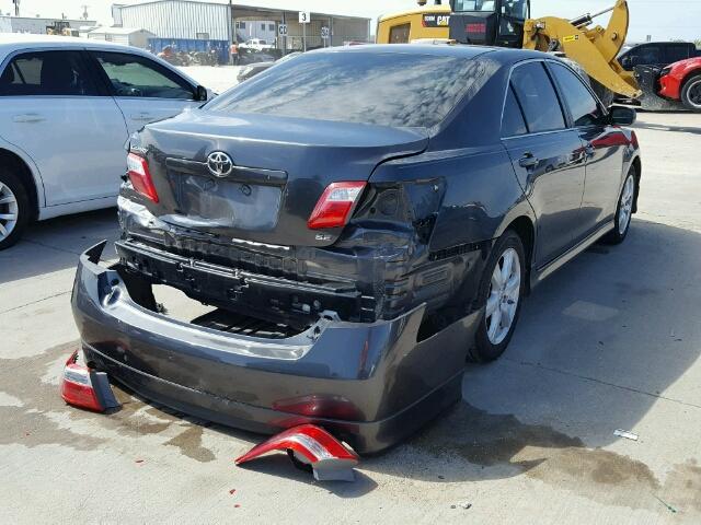 4T1BE46K27U043926 - 2007 TOYOTA CAMRY NEW GRAY photo 4