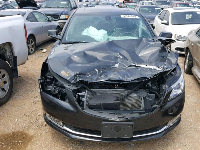 1G4GE5G35EF181173 - 2014 BUICK LACROSSE P BLACK photo 9