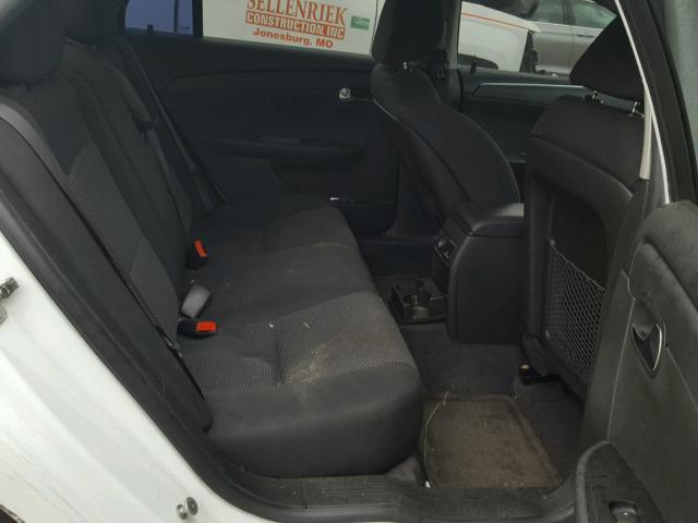 1G1ZC5E0XCF345020 - 2012 CHEVROLET MALIBU 1LT WHITE photo 6