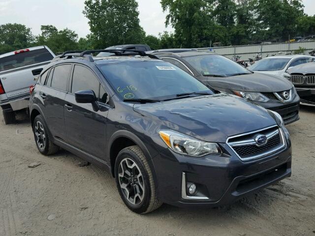 JF2GPABC4H8227214 - 2017 SUBARU CROSSTREK GRAY photo 1