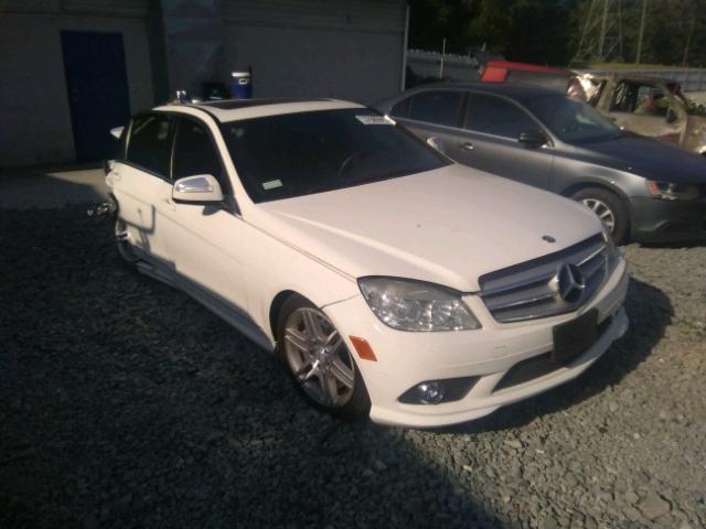 WDDGF56X59R053001 - 2009 MERCEDES-BENZ C 350 WHITE photo 1