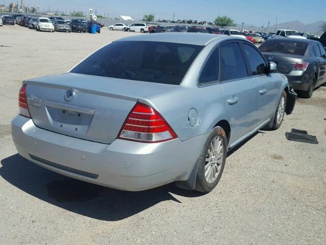 1MEHM42186G615396 - 2006 MERCURY MONTEGO PR 银色 照片 4