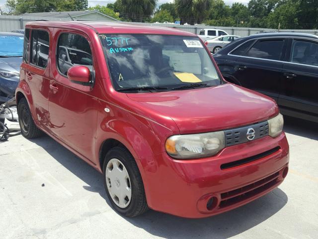 JN8AZ2KR3AT166194 - 2010 NISSAN CUBE BASE RED photo 1