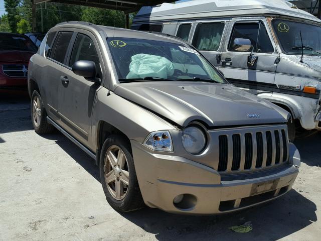 1J8FT47W98D525820 - 2008 JEEP COMPASS SP BEIGE photo 1