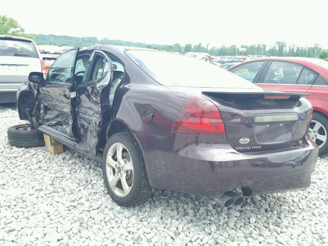 2G2WC54C951327659 - 2005 PONTIAC GRAND PRIX PURPLE photo 3