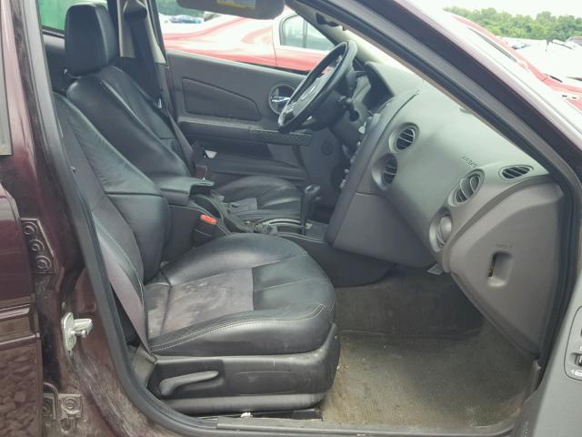 2G2WC54C951327659 - 2005 PONTIAC GRAND PRIX PURPLE photo 5