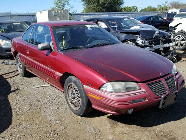 1G2NE15M7RM545180 - 1994 PONTIAC GRAND AM S Bordo foto 1