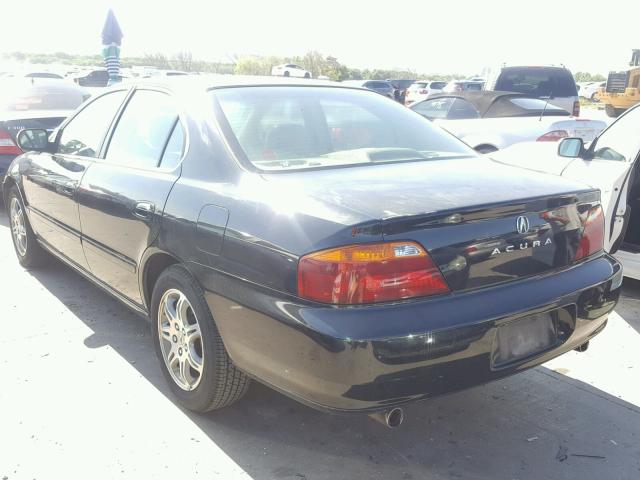 19UUA5667YA038582 - 2000 ACURA 3.2TL BLACK photo 3