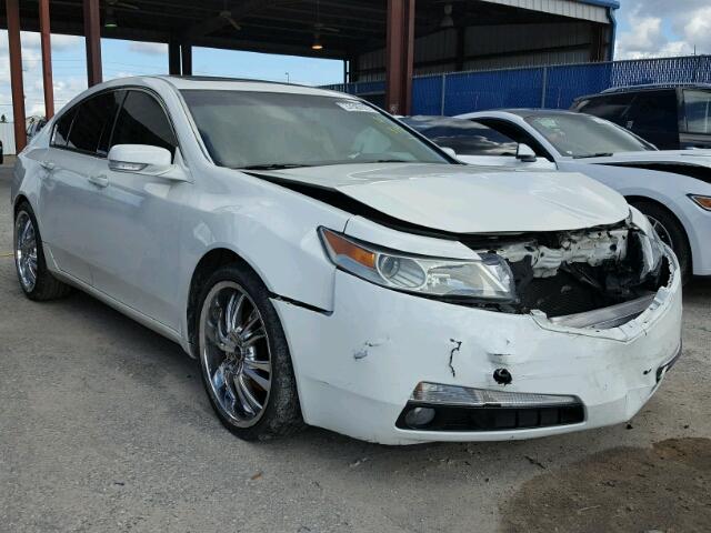 19UUA8F20AA009171 - 2010 ACURA TL WHITE photo 1