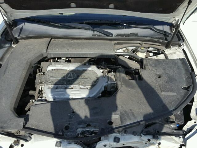 19UUA8F20AA009171 - 2010 ACURA TL WHITE photo 7