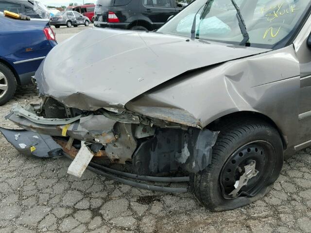 3N1CB51D45L513691 - 2005 NISSAN SENTRA 1.8 GRAY photo 9