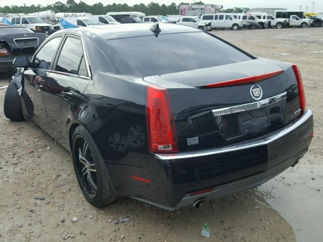 1G6DF577390150006 - 2009 CADILLAC CTS BLACK photo 3
