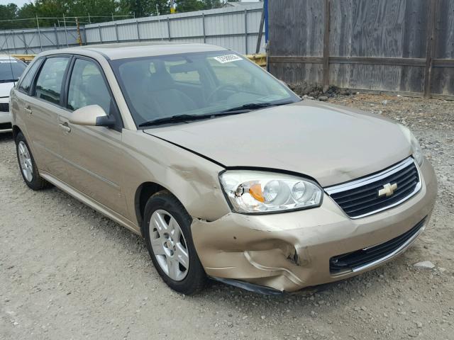 1G1ZT61866F258043 - 2006 CHEVROLET MALIBU MAX 金色 照片 1