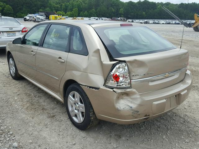 1G1ZT61866F258043 - 2006 CHEVROLET MALIBU MAX 金色 照片 3