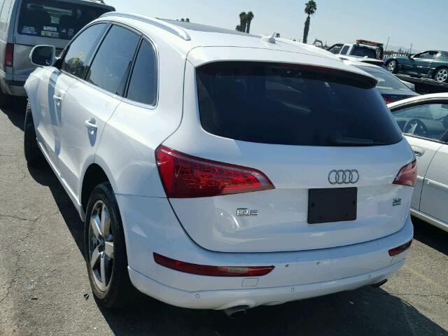 WA1LKAFP8AA055142 - 2010 AUDI Q5 PREMIUM WHITE photo 3