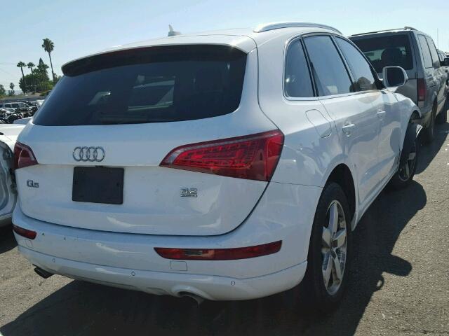 WA1LKAFP8AA055142 - 2010 AUDI Q5 PREMIUM WHITE photo 4