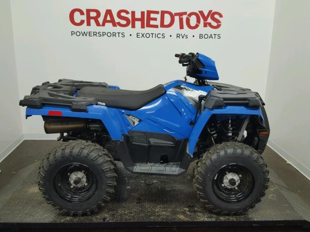 4XASEA507JA257264 - 2018 POLARIS SPORTSMAN BLUE photo 1