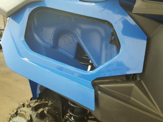 4XASEA507JA257264 - 2018 POLARIS SPORTSMAN BLUE photo 10