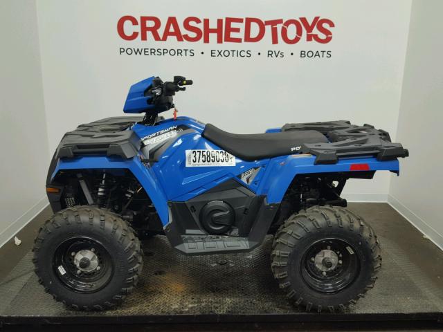 4XASEA507JA257264 - 2018 POLARIS SPORTSMAN BLUE photo 3