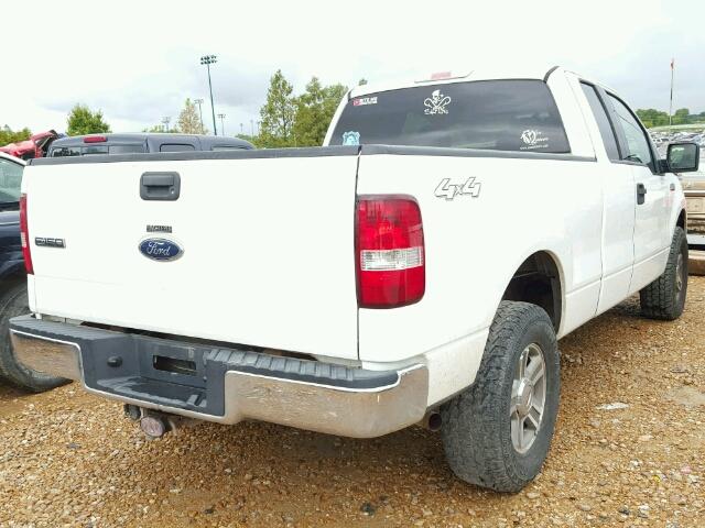 1FTPX14504FA33198 - 2004 FORD F150 WHITE photo 4