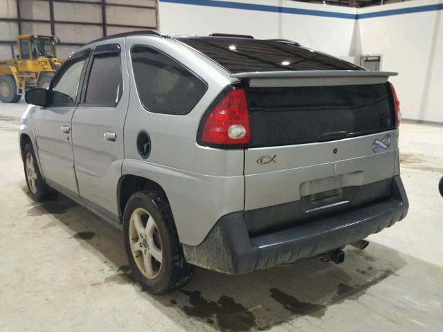 3G7DA03E14S517892 - 2004 PONTIAC AZTEK GRAY photo 3