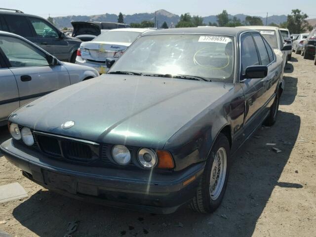 WBAHE6324SGF30504 - 1995 BMW 540 I AUTO GREEN photo 2