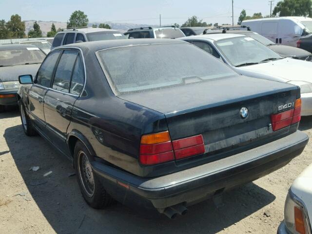 WBAHE6324SGF30504 - 1995 BMW 540 I AUTO GREEN photo 3